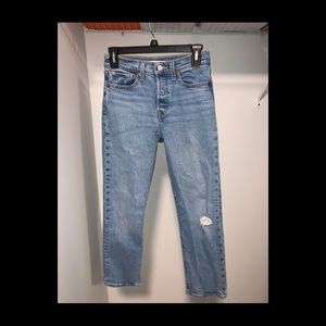 Levi Wedgie Straight Jeans